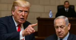 انتقاد ترامپ از محاکمه نتانیاهو در اسرائیل