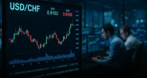 روند تقویت فرانک سوئیس USD_CHF